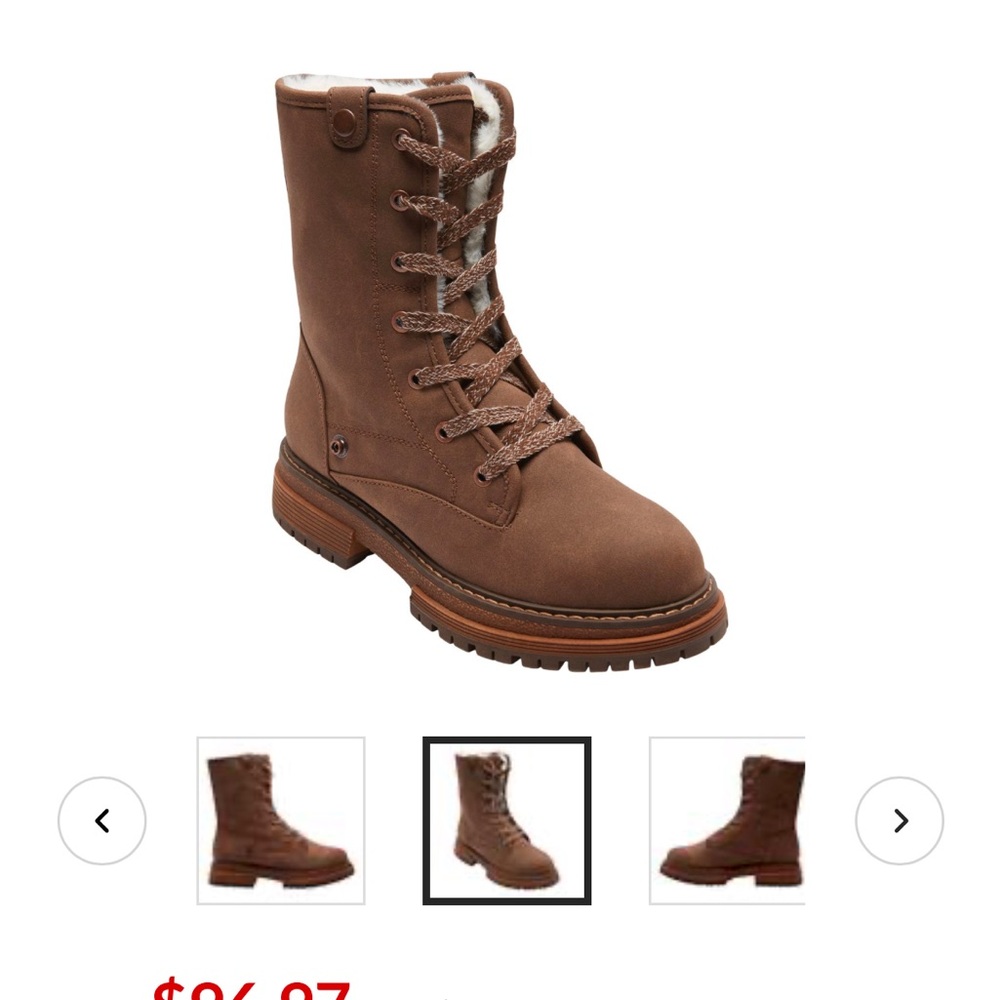 Roxy warm winter boots! Size 8, worn twice but they are too big for me.